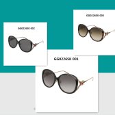 구찌 Grey Gradient Sunglasses GG0226SK 004 60