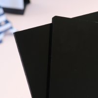검정 아크릴판 컬러 블랙 흑색 투명 형광아크릴 재단(자동계산)