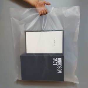 HD 불투명 비닐쇼핑백  12종  100장/1,000장,도매 무지 미니 큰사이즈 옷가게 비닐봉투 패딩 팝업스토어 백화점 아울렛