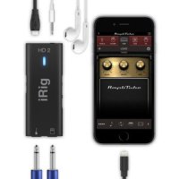 IKMultimedia iRig HD2  디지털 기타 베이스 인터페이스 엠프 헤드폰 연결