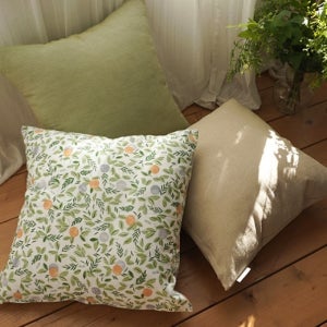 오렌지가든 쿠션커버