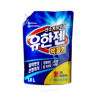 유한양행 유한젠 산소계표백제 액체형 리필 1.8L