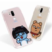 카카오프렌즈 LG G7용 투명 젤리 케이스