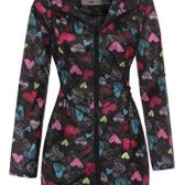 핫딜바이 영국 womens leopard festival raincoat size 2xl multi heart 글로벌