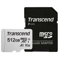 트랜센드 microSDXC 300S-A Class10 UHS-I U3 A1 V30 (어댑터포함)