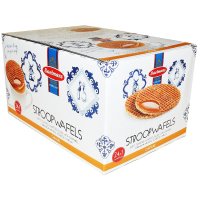 Daelmans Stroopwafel Caramel 네덜란드 스트룹와플 카라멜 1 38oz 39g 24개입 1개