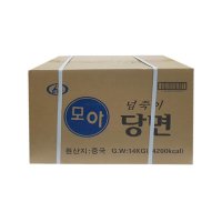 전국택배/★납작당면/넙죽이당면(모아) 14kg