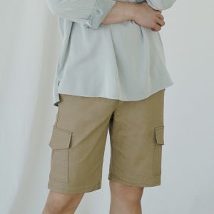 [1+1] 편안한 리얼스판 카고 반바지 / 1장가에 2장 구입찬스 남자 남성 면 여름