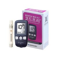 에스디 SD코드프리 혈당측정기 (측정기+채혈기+침10매+파우치)