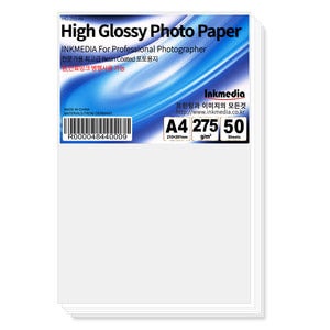 고광택 인화지 275g A4 50매  포토용지 독일산