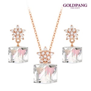 [골드팡]14k/18k 캔디스타 세트-스와로브스키 매직스퀘어