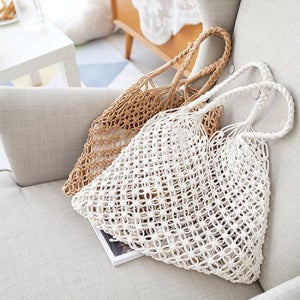 엔비 그물네트백/여름가방/비치백