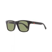 구찌 rectangular sunglasses havana rubber effect polarized rubb GG0008S 44917 GG0008S