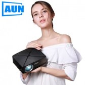 00421 Brand AUN C80 UP. HD MINI Projector, 1280x720, Android Projector, WIFI, Bluetooth. Video Beame