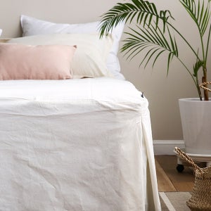 헤미쉬 베드스커트-화이트