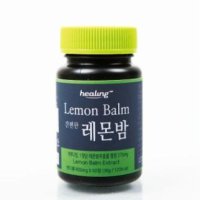 힐링 간편한 레몬밤 600mg x 60정