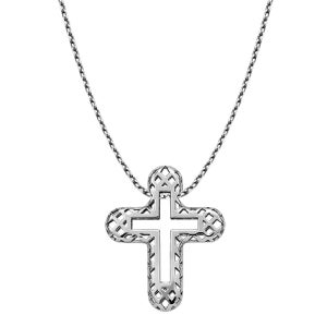 백금십자가 여자목걸이 엔조 3PS156