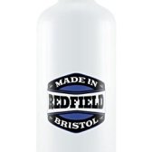 Made In Addington White Aluminium Water Bottle