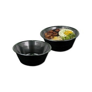 사출 다회용공기 138파이 대 검정 (뚜껑별도) TY
