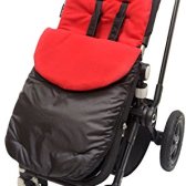 Footmuff Cosy Toes Compatible with Bugaboo Red