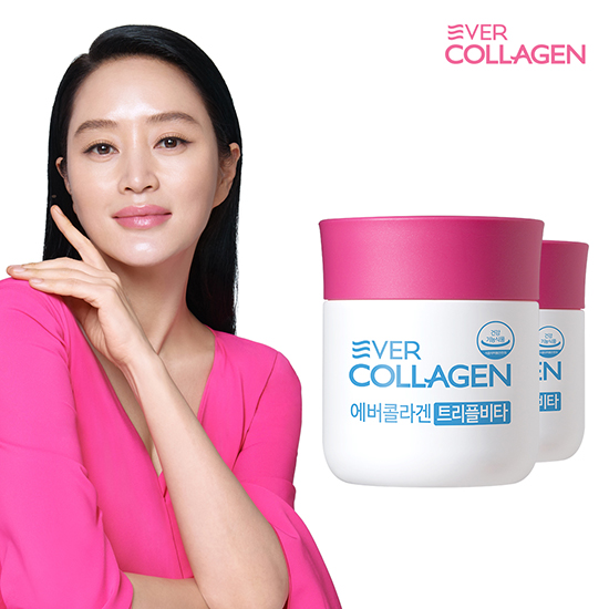 [<b>에버콜라겐</b>] <b>트리플비타</b> 2병 (8주분)
