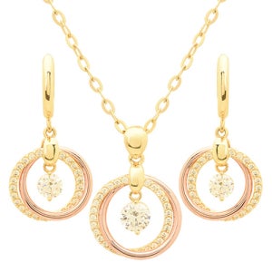 14K 18K 프리모 세트 (목걸이,귀걸이)