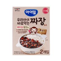 일동후디스 우리아이 바로먹는 짜장소스 160g