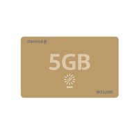 SK텔레콤 T데이터쿠폰 5GB