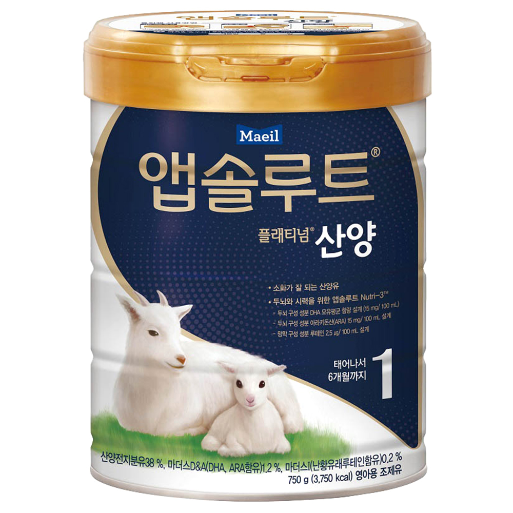 롯데웰푸드 파스퇴르 위드맘 산양 제왕 1단계 750g