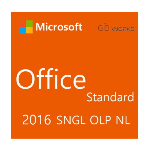 마이크로소프트 오피스 <b>2016</b> Standard SNGL OLP NL