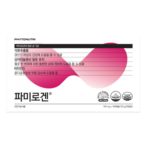 파미로겐 - 메노믹스 식물성캡슐 <b>석류추출물</b> <b>여성</b><b>갱년기</b> <b>건강</b>