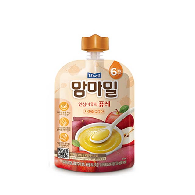 맘마밀 안심이유식 12개월맛보기(표고버섯4+가리비3+아스파라거스3) 중기 후기 아기이유식