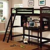 Coaster Home Furnishings Coaster Home Furnishings 460063 Transitional Bunk Bed, Cappuccino#US FLY#