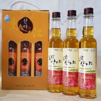 동강 더덕술 산야 (더덕사과주) 360ml(16%)*3병/1세트