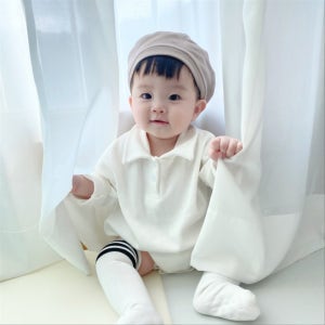 빵떡베레모 면이라 편한 아기 모자, 유호랑