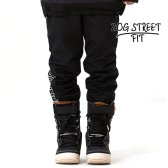 조거팬츠 ZOG TRACK PANT-BLK/STREET FIT