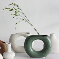 코지야드 cozyyard 도넛화기 Doughnut Vase -Green