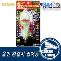 [캡틴피싱]올인 왕갈치 집어등 한진 5색 집어등 양방향발광타입