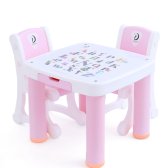 루나스토리 에코 유아 책상의자세트 핑크