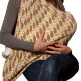 [핫딜 바이]Mama Designs Mamascarf - Nursing and Breastfeeding Scarf - Lightweight 100% Cotton, Retroleaf