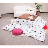 cute lip silhouette kotatsu hanging cover MU-9