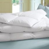 Cuddledown Batiste Synthetic Comforter King Level 1 White 329AU