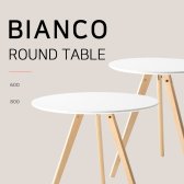 비앙코 화이트 원형 테이블 카페가구 커피
