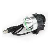 CREE XML-T6 5V USB LED Bike Bicycle Light 3 Modes 1200LM2 O-rings