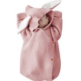 MiMiXiong Newborn Baby 니트 슬리핑 Bags Bunny Easter Gift Toddler Wearable Swaddle Sleep Sack