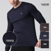 텐제로베이직웜업기모라운드티셔츠W1805TS-27