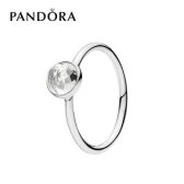 판도라 주얼리 탄생석반지 6월 july droplet birthstone ring moonstone 191012MSG