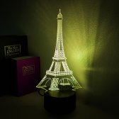 봉쥬르 파리 에펠탑 3D 무드등 취침등 수유