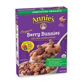 Annie?셲 Organic Cereal, Berry Bunnies, Oat, Corn, Rice Cereal, 10.8 oz (Pack of 10)