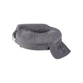 My Brest Friend Deluxe Nursing Pillow For Comfortable Posture, Evening Grey